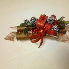 Vánoční dekorační štola malá